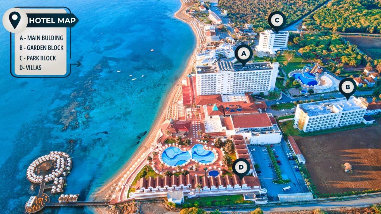 Salamis Bay Conti Resort Hotel & Casino Фамагуста Экстерьер фото Hotels in the resort